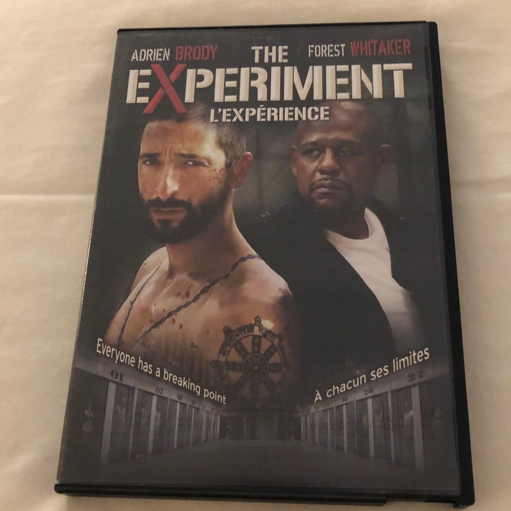 THE EXPERIMENT DVD